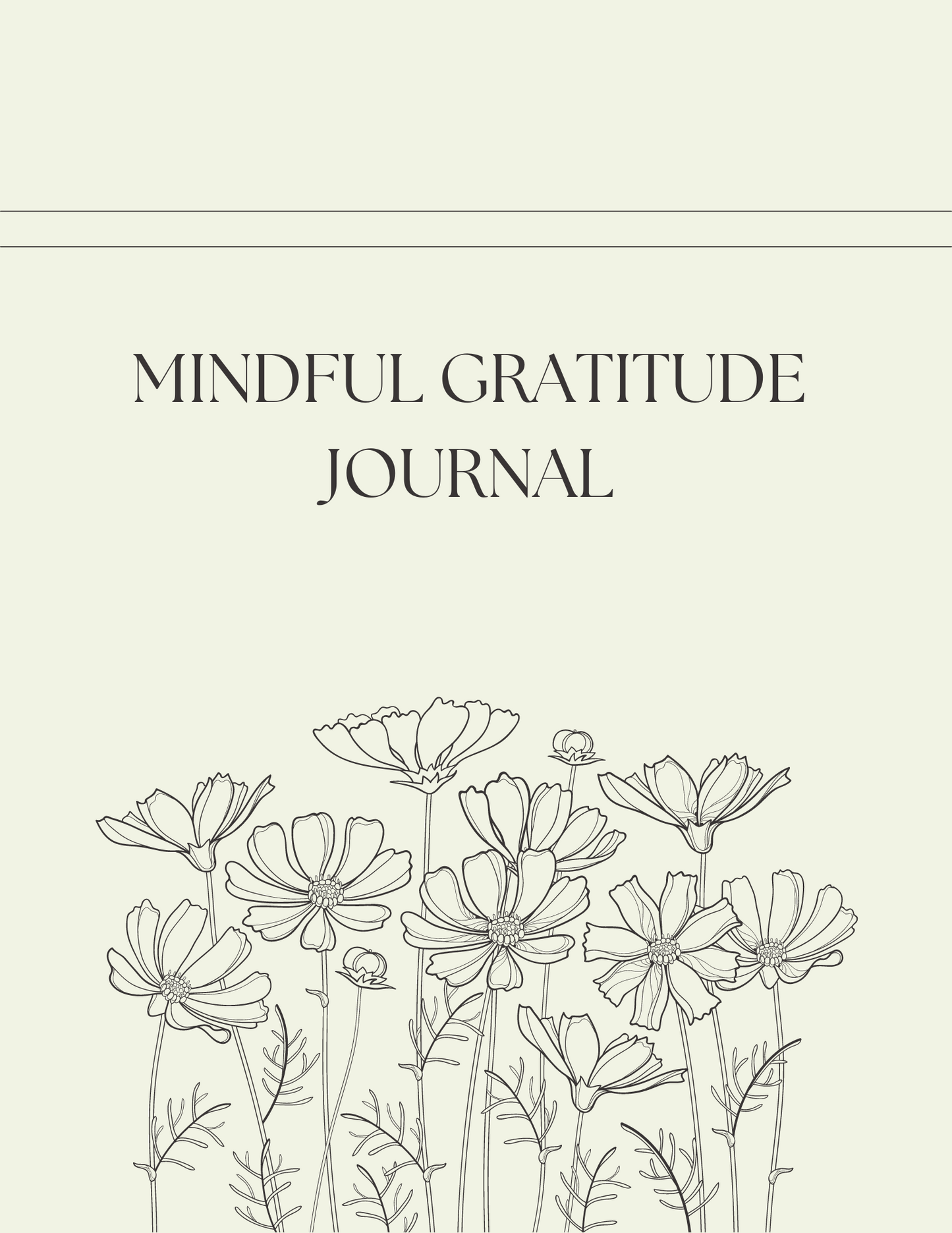 Mindful Gratitude Journal (Physical Copy)